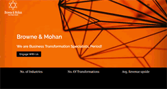 Desktop Screenshot of browneandmohan.com